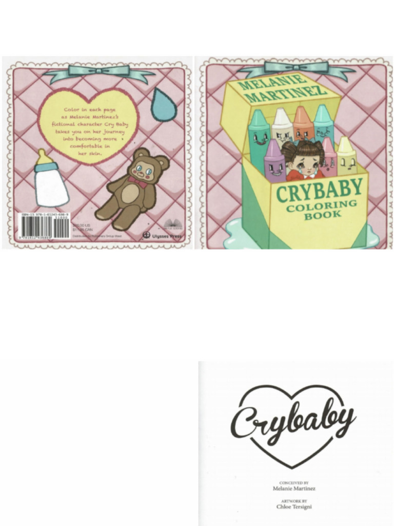 Cry Baby Coloring Book (Hoja Tamaã o Carta) | PDF