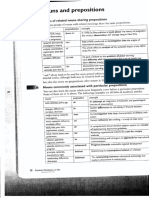 Nouns and Prepositions