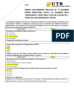 1º Examen Parcial-Medicina Legal