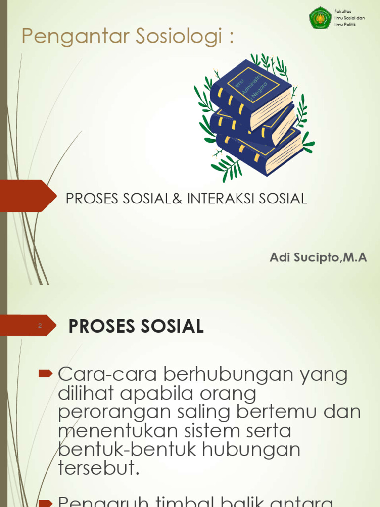 Proses Sosial PDF
