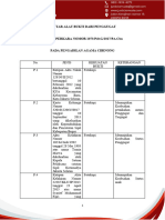 Daftar Alat Bukti Penggugat Kelompok 2