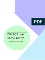 Physics Notes Gr.11