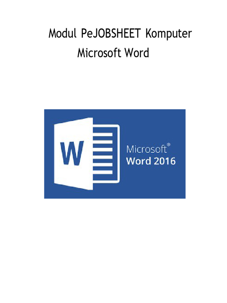 Panduan Lengkap Microsoft Word 2016 | PDF