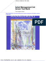 Full Download Business Market Management 3rd Edition Anderson Test Bank