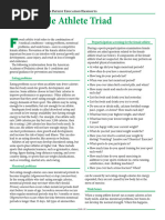 LEAF-Q Questionnaire for Female Athletes | PDF | Menstruation ...