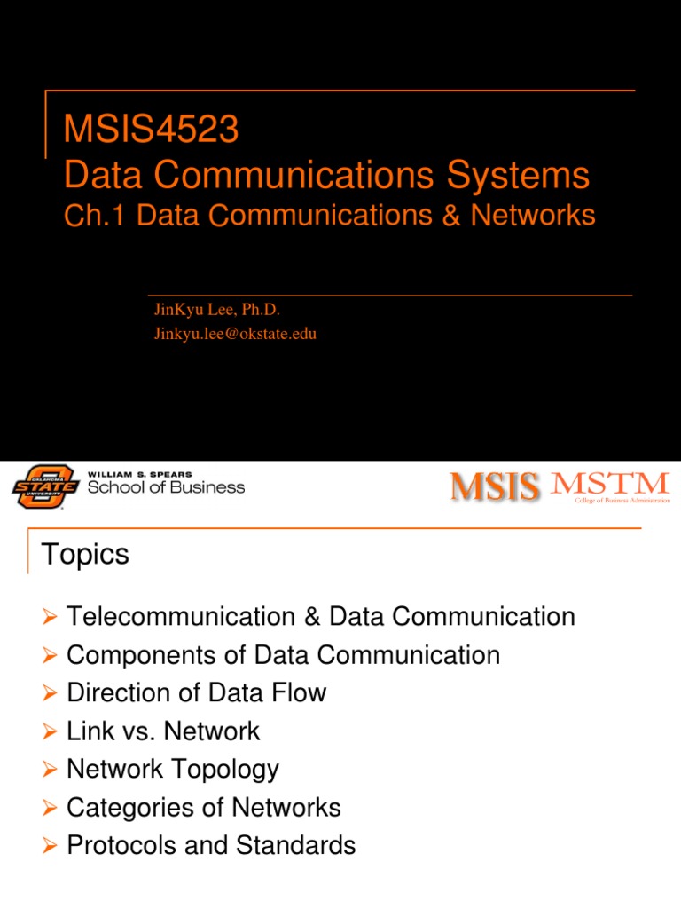 Data Communications & Networks Guide | PDF | Network Topology ...