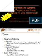 MSIS 4523 Ch9.Using Telephone and Cable NWs