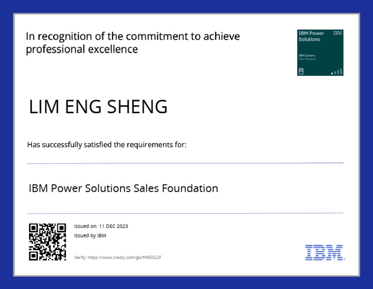 IBM Power Solutions Sales Foundation - 20231211 | PDF