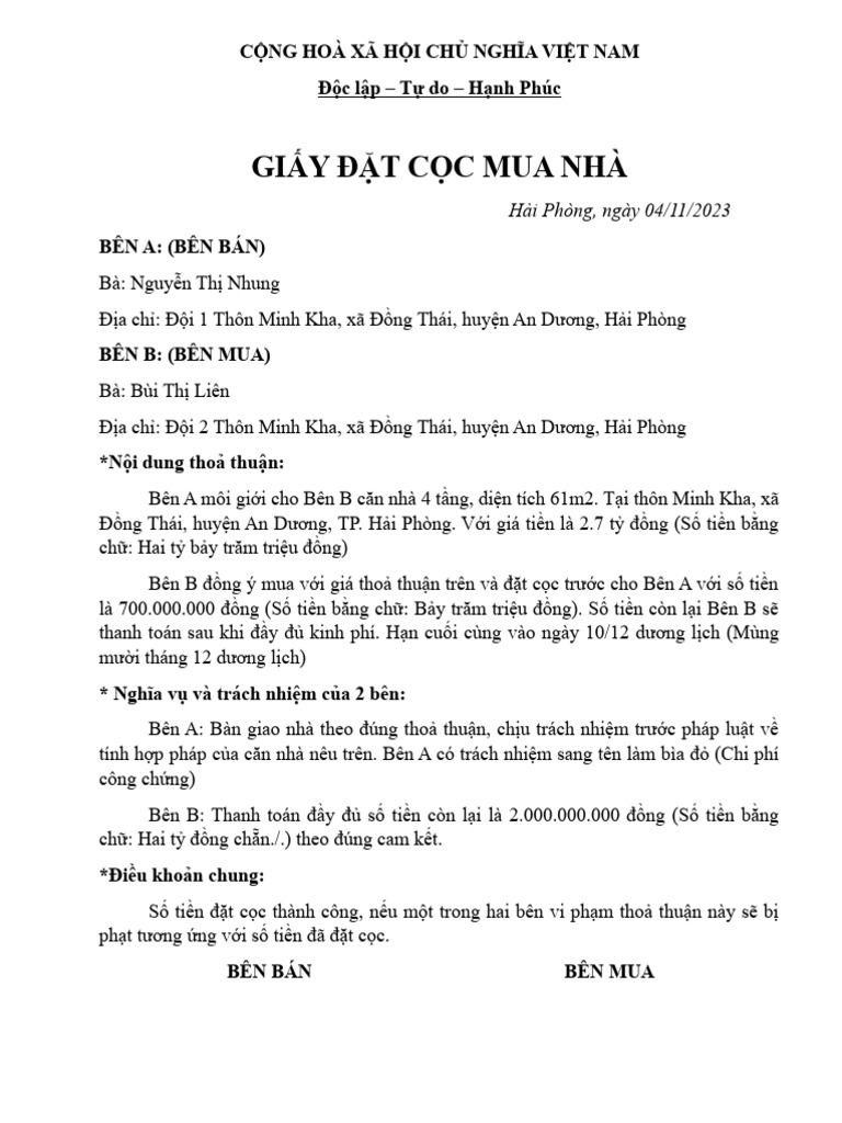 MỆNH ĐỀ QUAN HỆ- Dat Coc Mua Nha | PDF