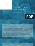 SGLG Good Local Governance GROUP 5