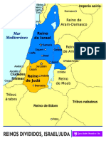 Mapa Israel, Juda