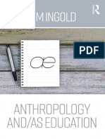 Ingold-Tim - Anthropology-and-as-Education Routledge-2017 - Traduzido