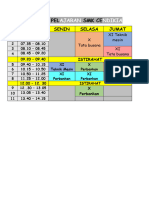 Jadwal Pelajaran 2023-2024