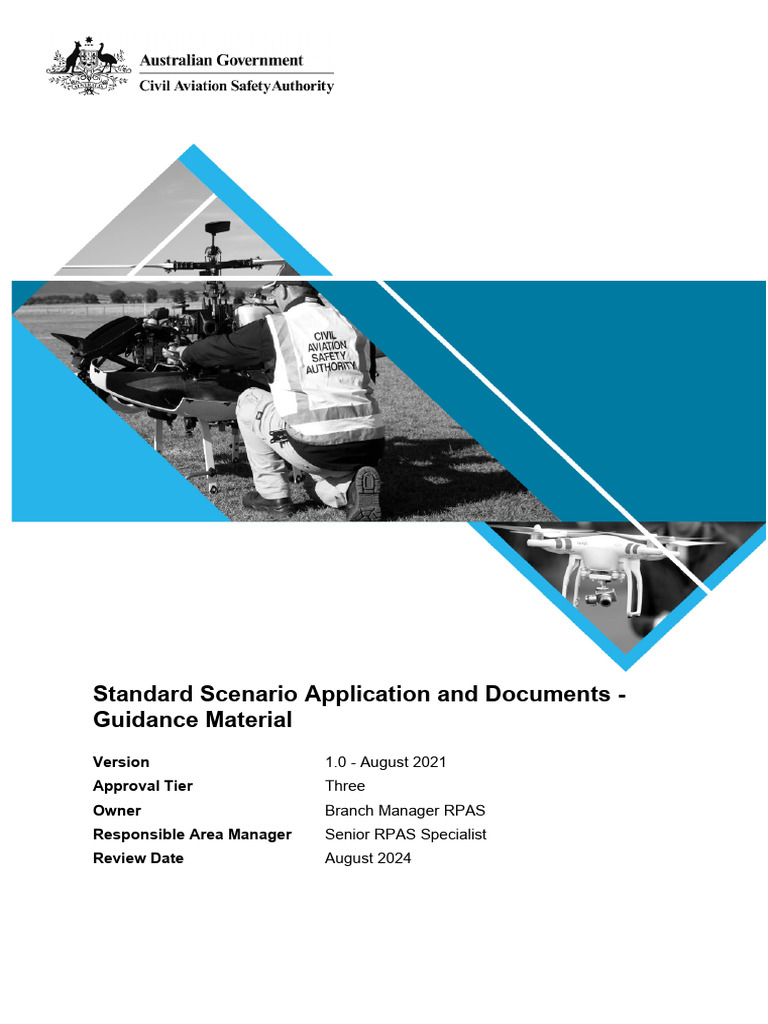 Standard Scenario Application Documents Guidance Material | PDF ...