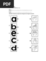Latihan Menyambung Garisan Putus-putus