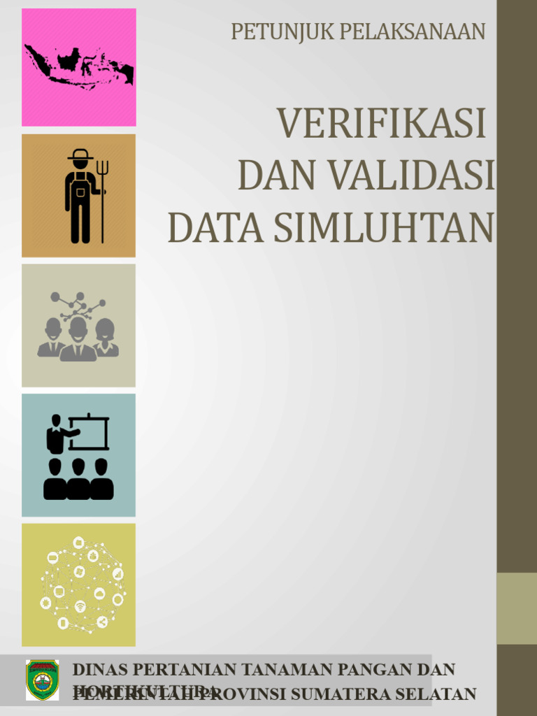 Verifikasi Data SIMLUHTAN Sumsel 2020 | PDF | Pengelolaan Keuangan & Uang