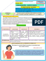 Experiencia de Aprendizaje #04 - Actividad #04 - 5to Grado-Comunicacion - 00001