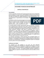 3 .1 Especificaciones Tecnicas de Materialesok