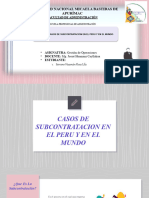 Casos de Subcontratacion en El Peru y en El Mundo-Rosa Lila Serrano Huaman