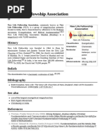 New Life Fellowship Association