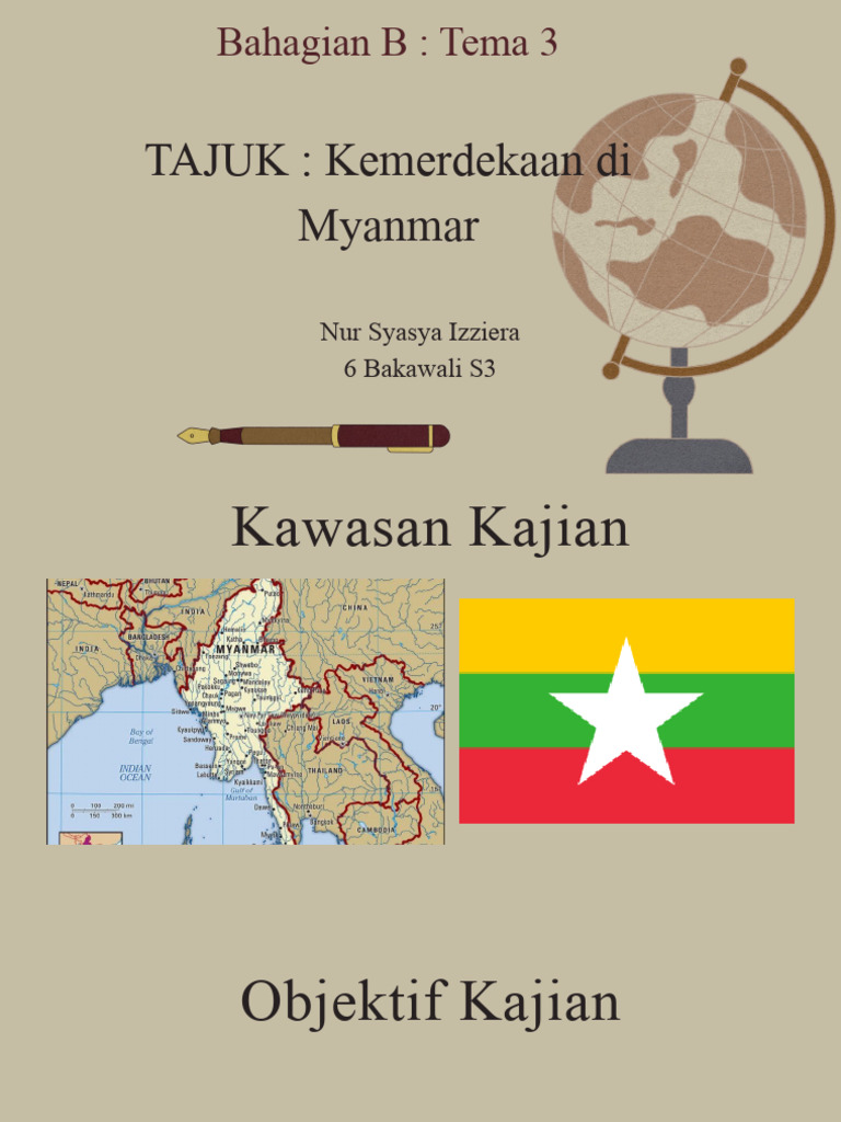 Kemerdekaan Myanmar Syasya | PDF