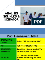 Analisis SKL, KI, KD Dan Indikator