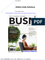 Full Download Busn 6 6th Edition Kelly Solutions Manual