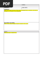 ALAC Method for Legal Analysis | PDF | Self Defense | Criminal Law