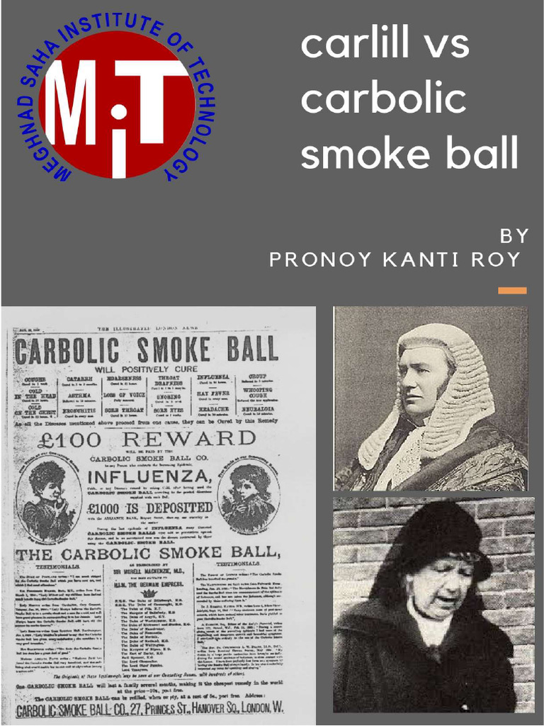 Carlil Vs Carbolic Smoke Ball | PDF