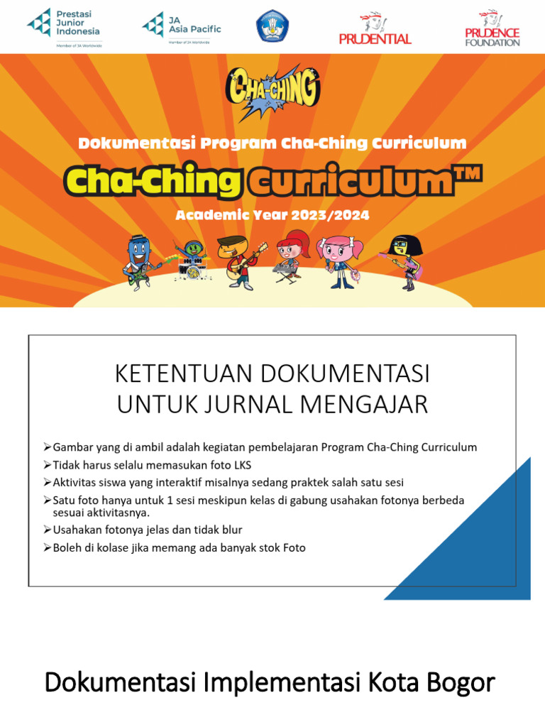 Dokumentasi Program Cha-Ching 2023/2024 | PDF