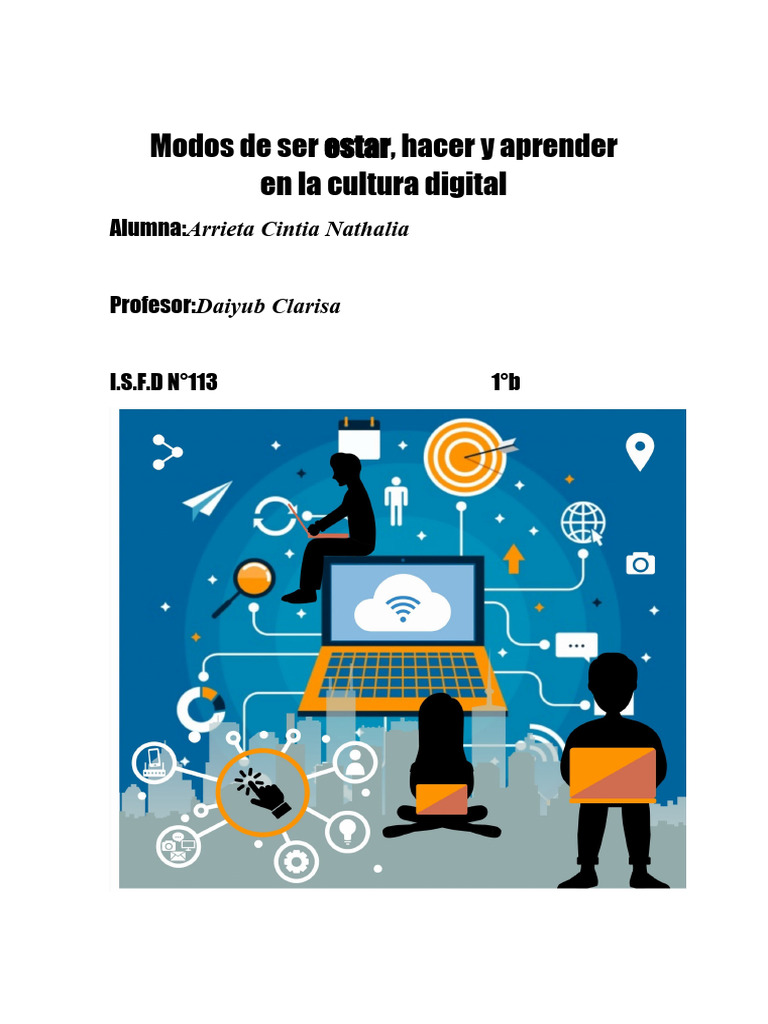 Impacto de la Cultura Digital en la Vida Diaria | PDF | Información ...
