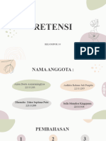 PPT Retensi - Klp 10