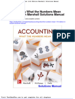 Full Download Accounting What The Numbers Mean 11th Edition Marshall Solutions Manual