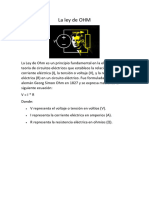 La Ley de OHM Tarea 2