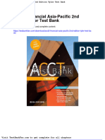 Full Download Acct2 Financial Asia Pacific 2nd Edition Tyler Test Bank