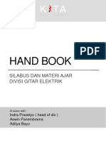 HAND BOOK Gitar Elektrik