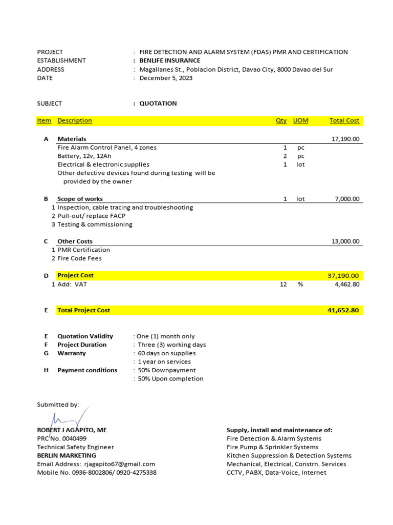 berlin-marketing-fdas-quotation-download-free-pdf-manufactured-goods