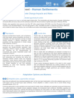 IPCC AR6 WGII FactSheet HumanSettlements