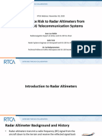 Slides 5G Interference Risk To Radar Altimeters