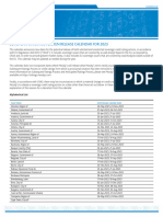 European Union Sovereign Release Calendar For 2023