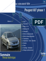 Sommaire RTA PEUGEOT 607