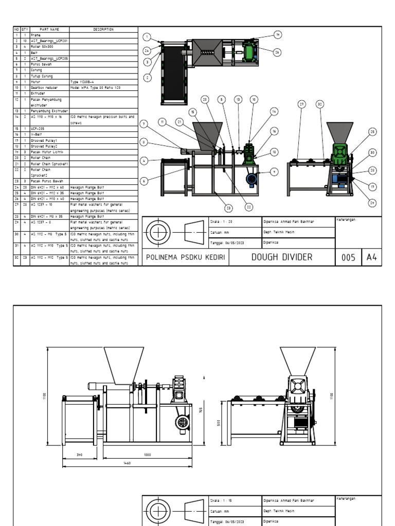 Drawing Alat | PDF