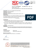 Woven Sound Acoustic Ceiling-BS476 Test Report