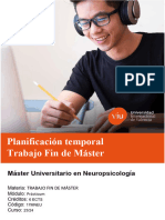 Planificación 17 MNEU Trabajo Fin de Master
