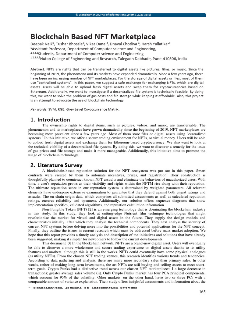 Evaluating Gray Wolf's NFT Marketplace | PDF