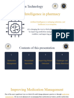 Artificial Intelligence in Pharmacy