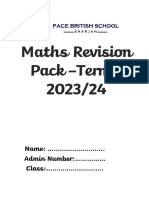 NEW Maths Revision Pack - 231116 - 171411