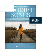 Goodbye Songs - 25 Songs For Saying Farewell 184pg
