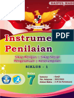 Instrumen Penilaian - Siklus 1