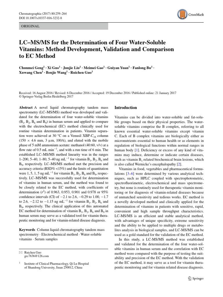 lc-ms-ms-for-the-determination-of-four-water-soluble-vitamins-method